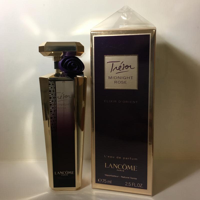 Ланком трезор миднайт. Lancome Tresor Midnight Rose Elixir d'Orient. Lancome Tresor Midnight Rose парфюмерная вода 75 мл. Lancôme Tresor версия 2020.