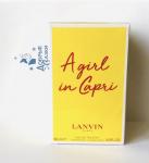 Lanvin, A Girl In Capri