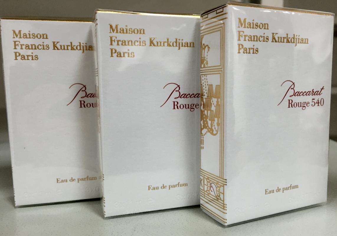Баккара белая. Maison Francis Kurkdjian Baccarat 540.