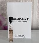 Dolce&Gabbana, Velvet Exotic Leather