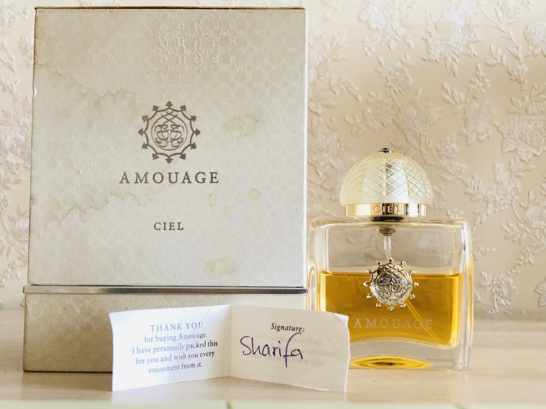 Амуаж хонор отзывы. Амуаж Сиэль. Амуаж духи Сиэль. Амуаж Ciel женский. Amouage 50 ml.