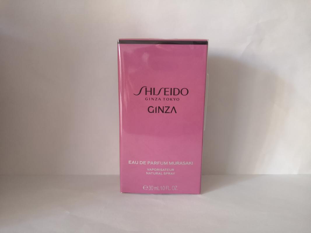 Ginza murasaki shiseido. Shiseido Ginza Murasaki. Шисейдо Гинза оригинал в коробке. Ginza Murasaki 30 ml. Парфюм шисейдо Гинза описание аромата фиолетовая коробка.