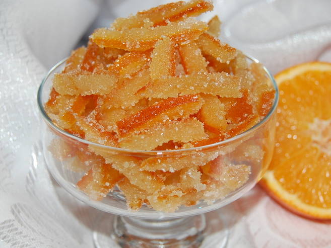 Цукаты из апельсина