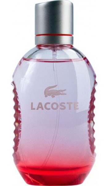 lacoste in play red