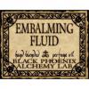Embalming Fluid, Black Phoenix Alchemy Lab