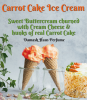 Carrot Cake Ice Cream, Damask Haus